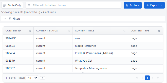 Configure Report