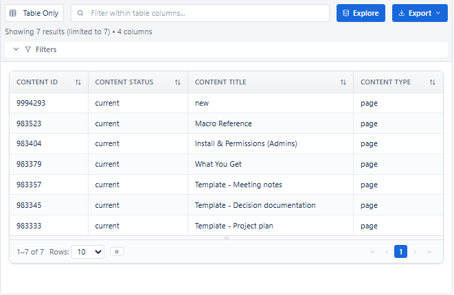 Configure Report