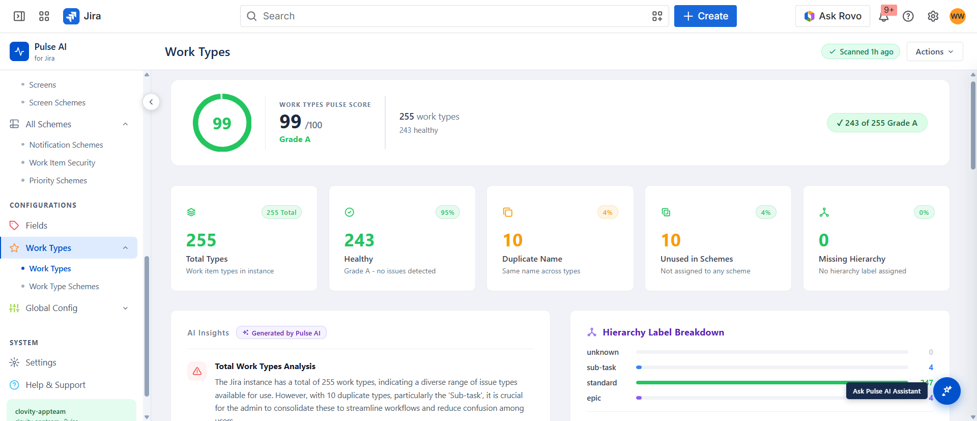 Pulse AI Work Types